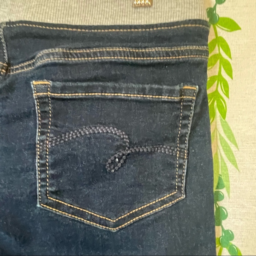 Size 12 Plus Justice Mid Rise Knit Waist Jeggings E2 - Picture 6 of 6